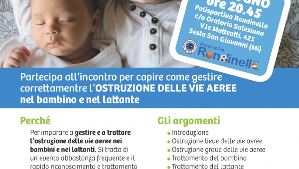 Dental Milano - Sapresti salvare la vita al tuo bambino? Incontro Formativo 10 Giugno 2022